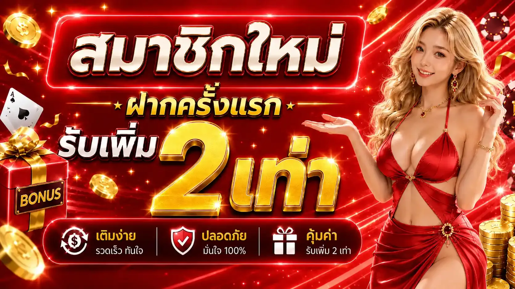 โปรโมชั่นสมาชิกใหม่ 12BET รับโบนัสฝากแรก 100%